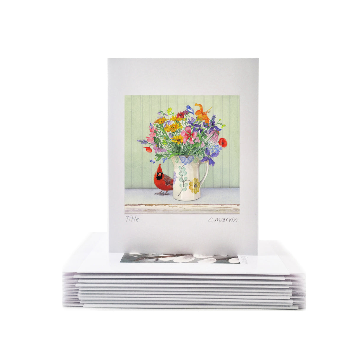 Cori Lee Marvin - THE BRIGHTEST BOUQUET Art Card