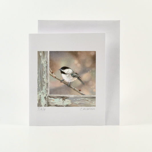 Cori Lee Marvin - BIRD ON A BRANCH Art Card