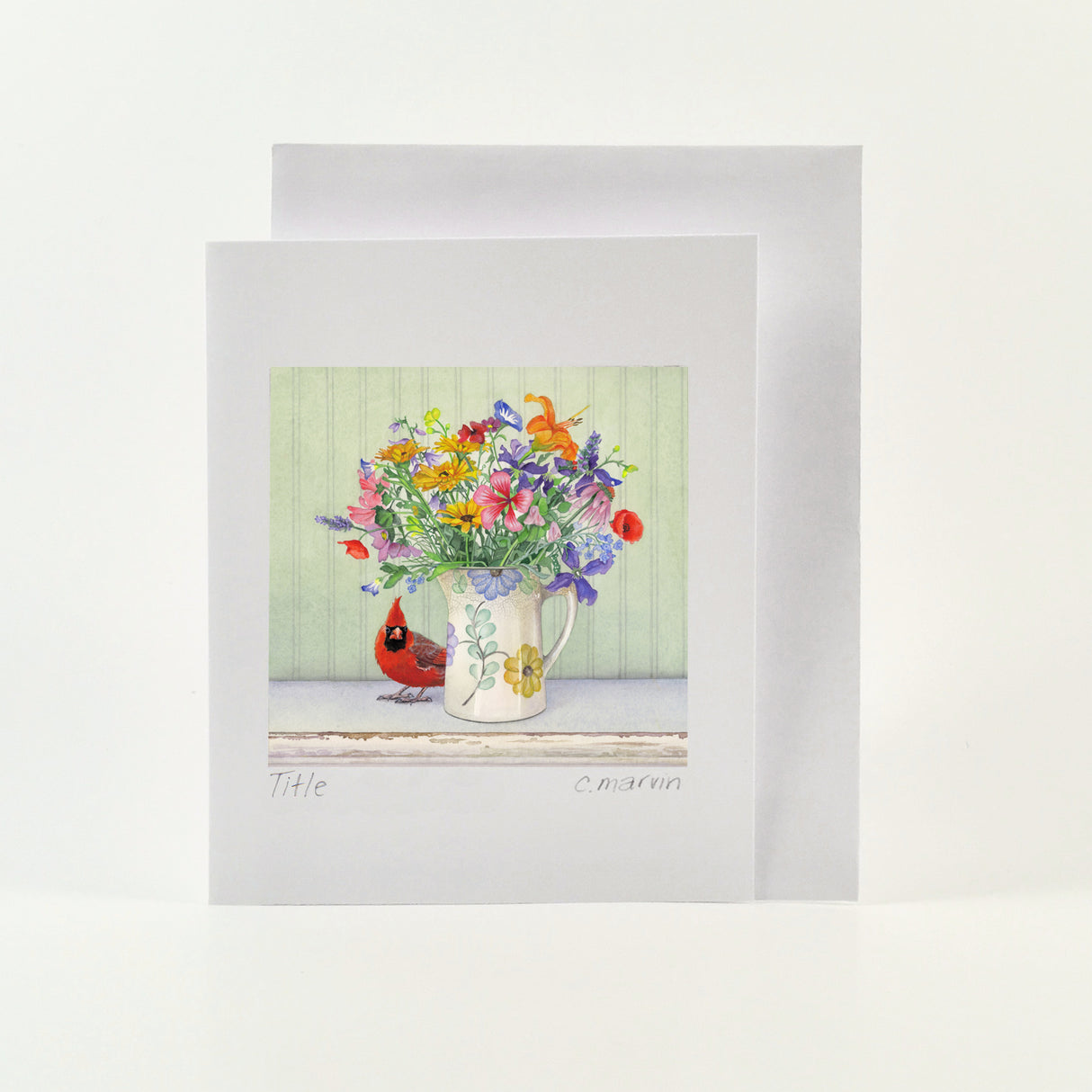 Cori Lee Marvin - THE BRIGHTEST BOUQUET Art Card