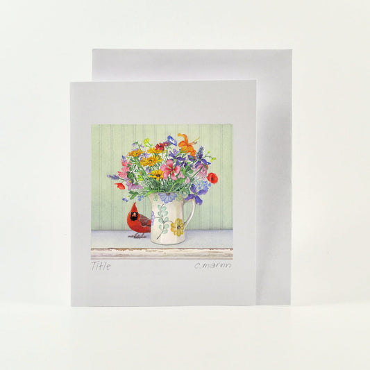 Cori Lee Marvin - THE BRIGHTEST BOUQUET Art Card