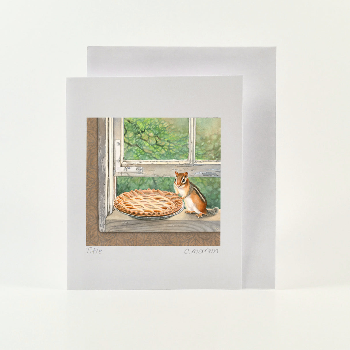 Cori Lee Marvin - CHEEKS AND THE SUGAR PIE Art Card