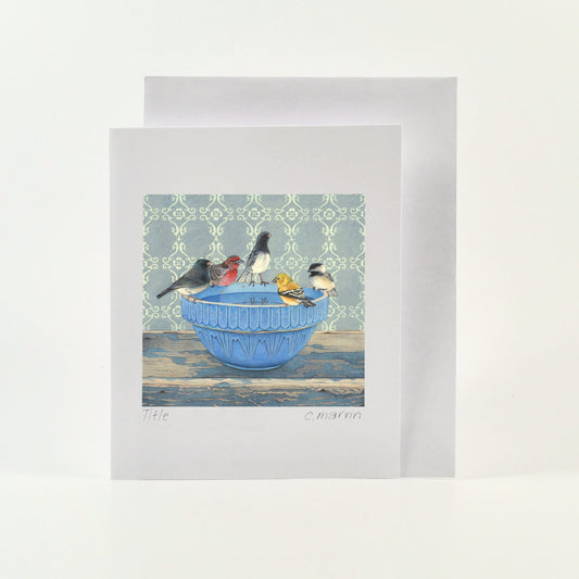 Cori Lee Marvin - GATHERING AT THE BLUE BOWL Art Card