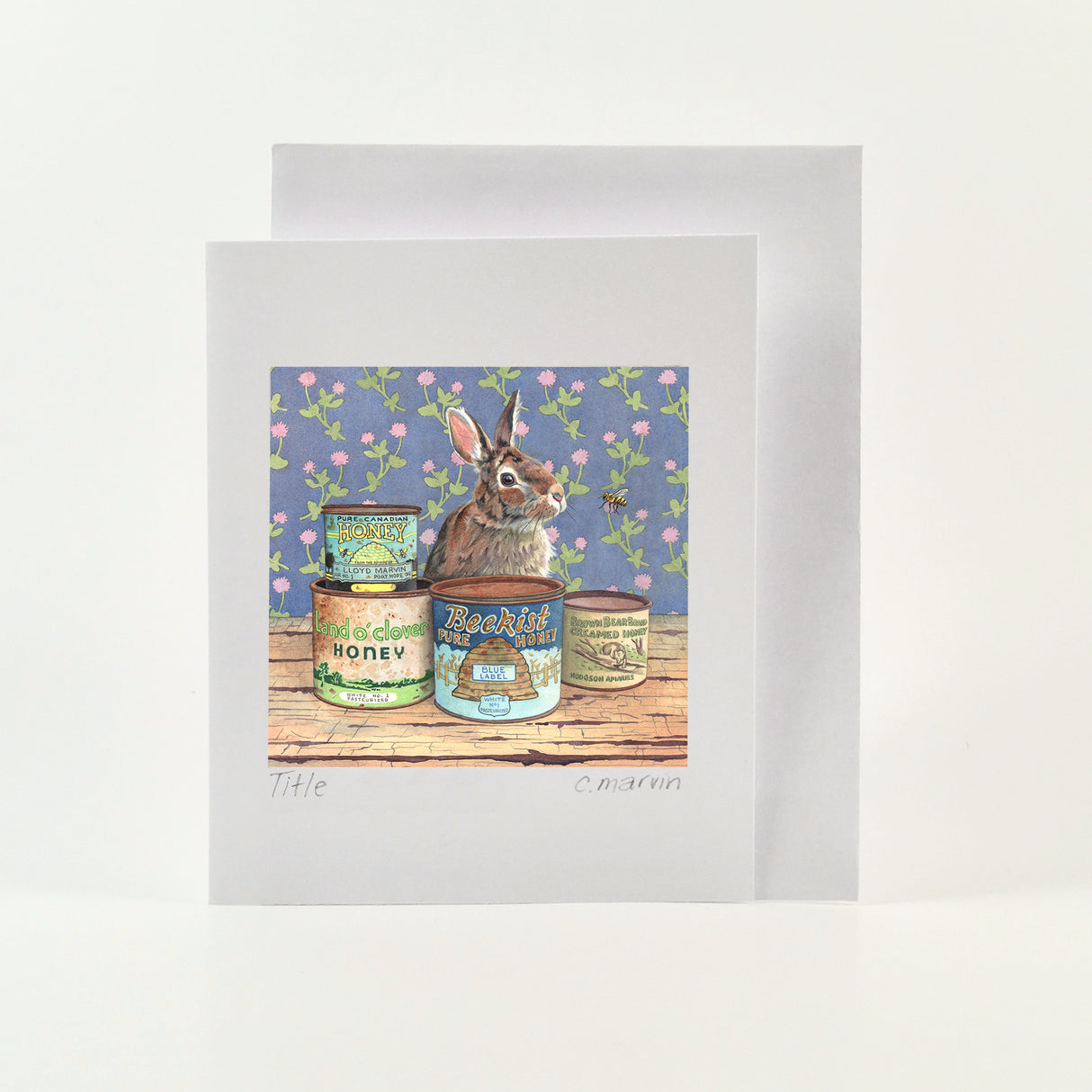 Cori Lee Marvin - HONEY BUNNY Art Card
