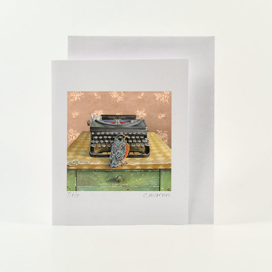 Cori Lee Marvin - WORD BIRD Art Card