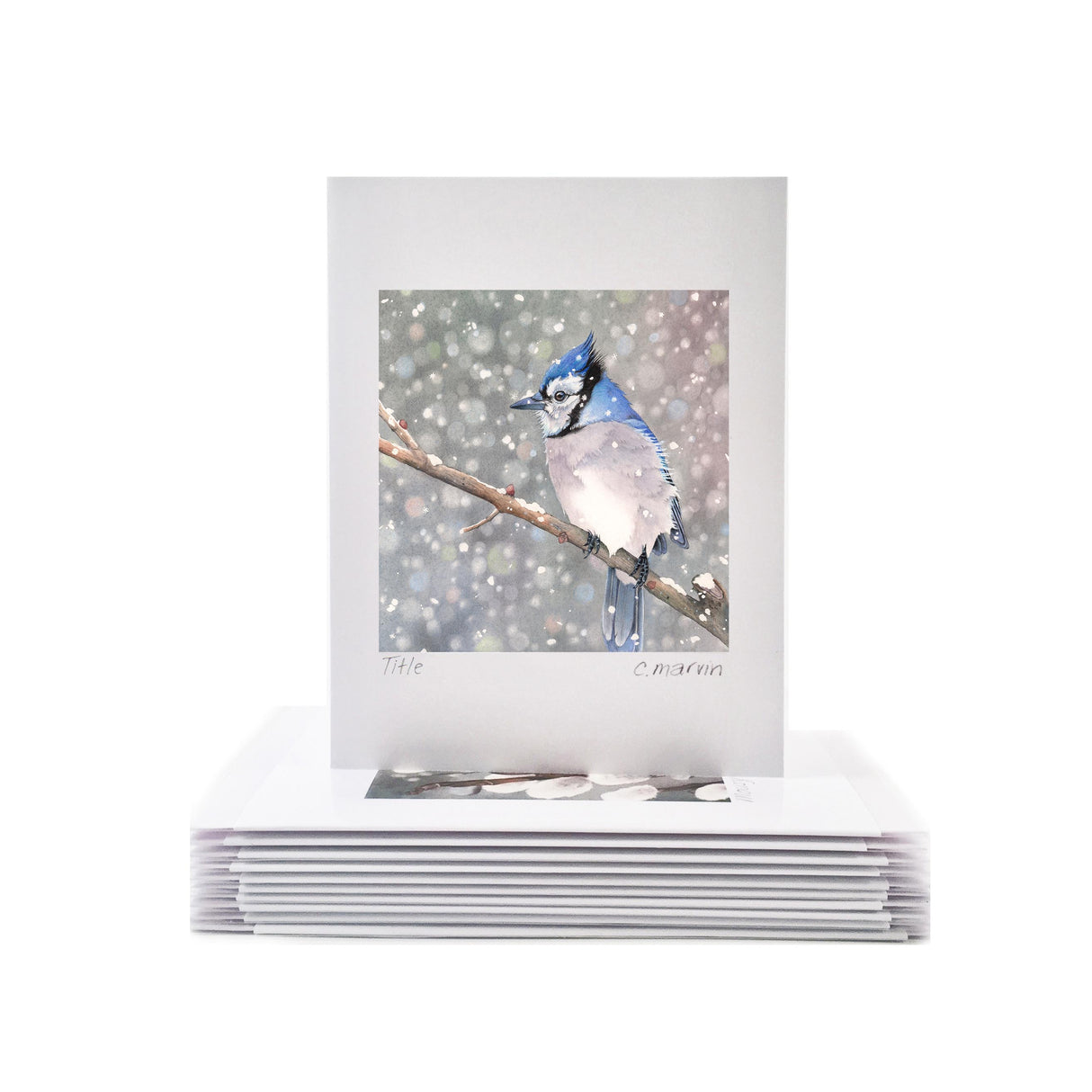 Cori Lee Marvin - A TASTE OF WINTER Art Card