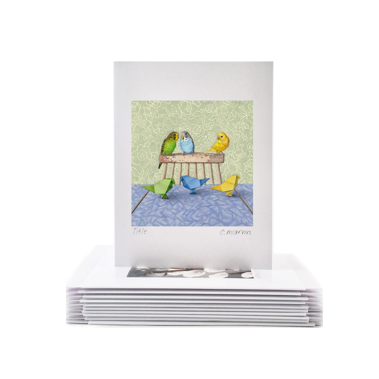 Cori Lee Marvin - BIRDS OF A FEATHER Art Card