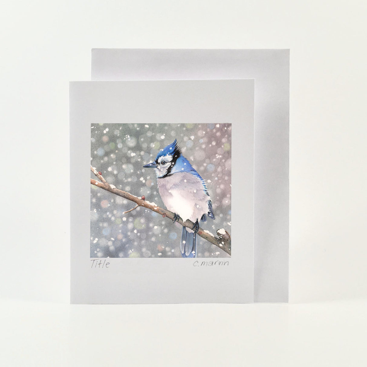 Cori Lee Marvin - A TASTE OF WINTER Art Card