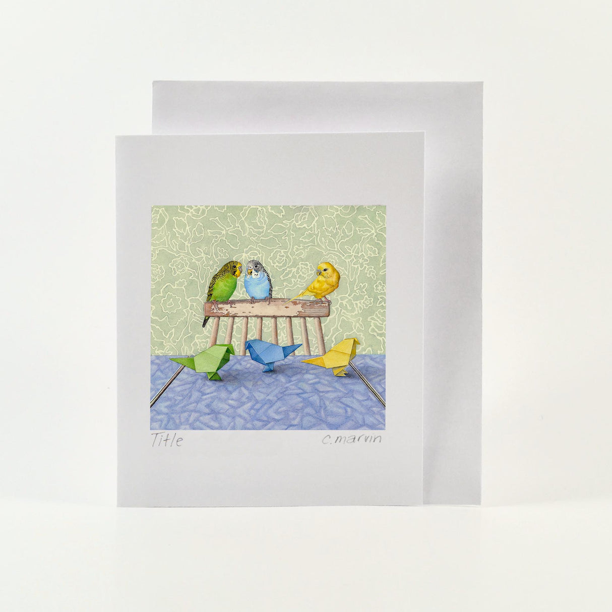 Cori Lee Marvin - BIRDS OF A FEATHER Art Card
