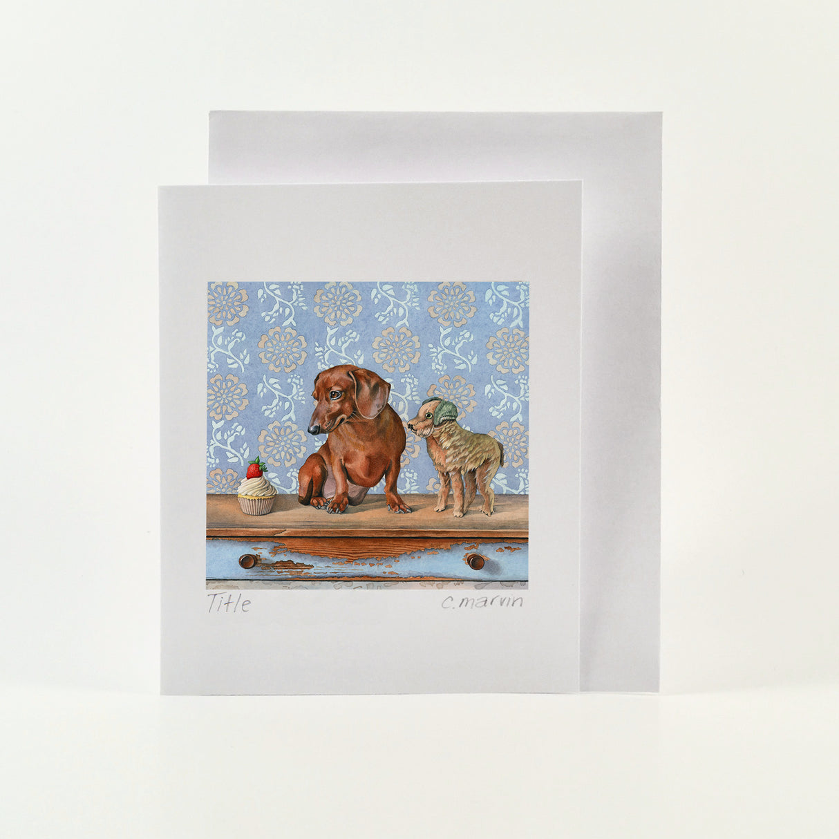 Cori Lee Marvin - SIT AND STAY Art Card