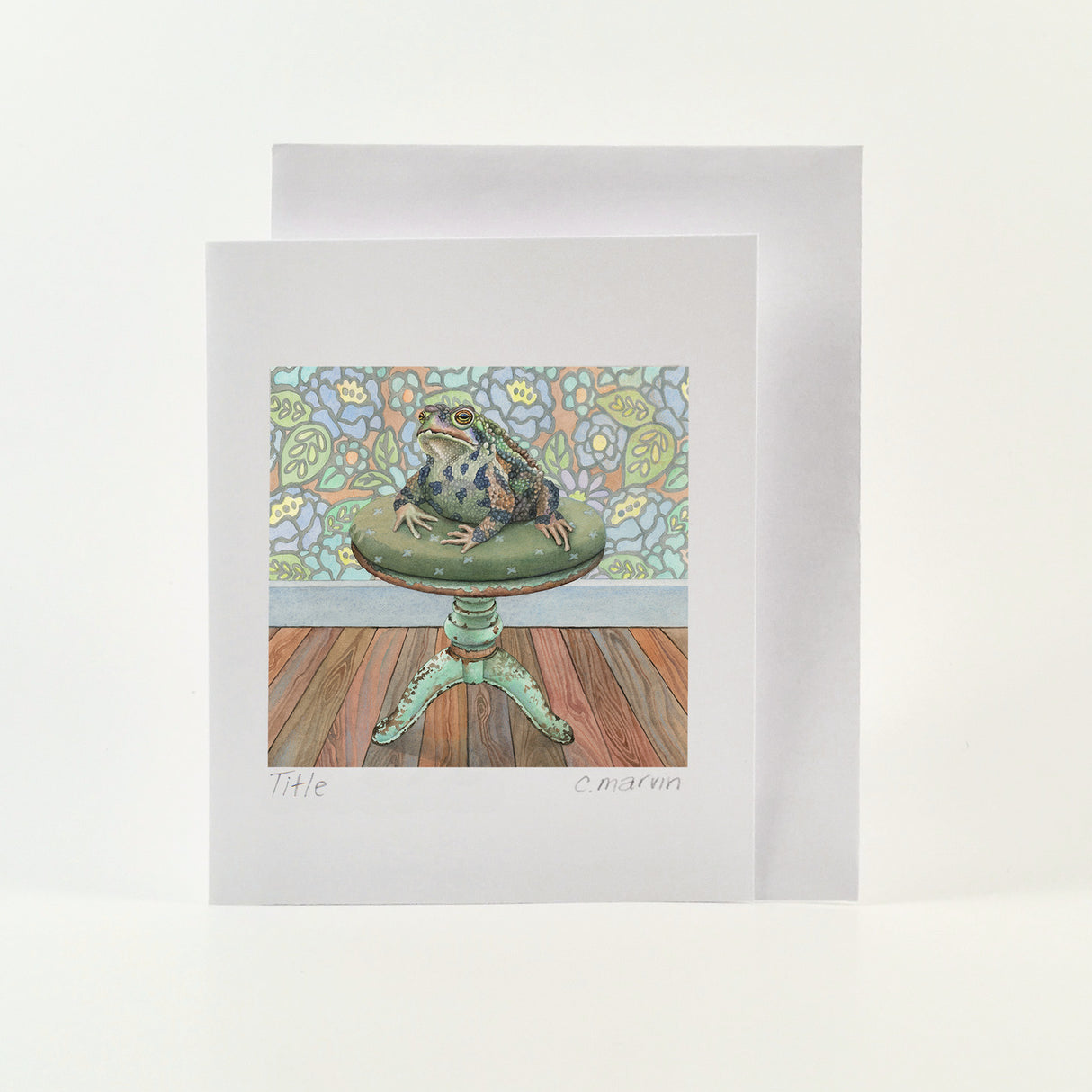 Cori Lee Marvin - TOAD'S STOOL Art Card