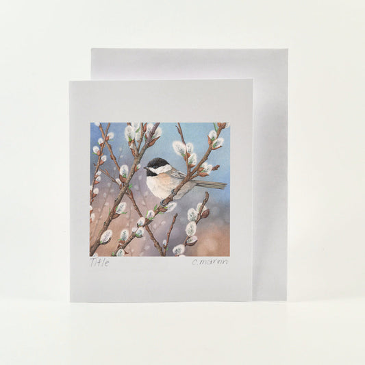 Cori Lee Marvin - WAITING IN THE WILLOWS Art Card