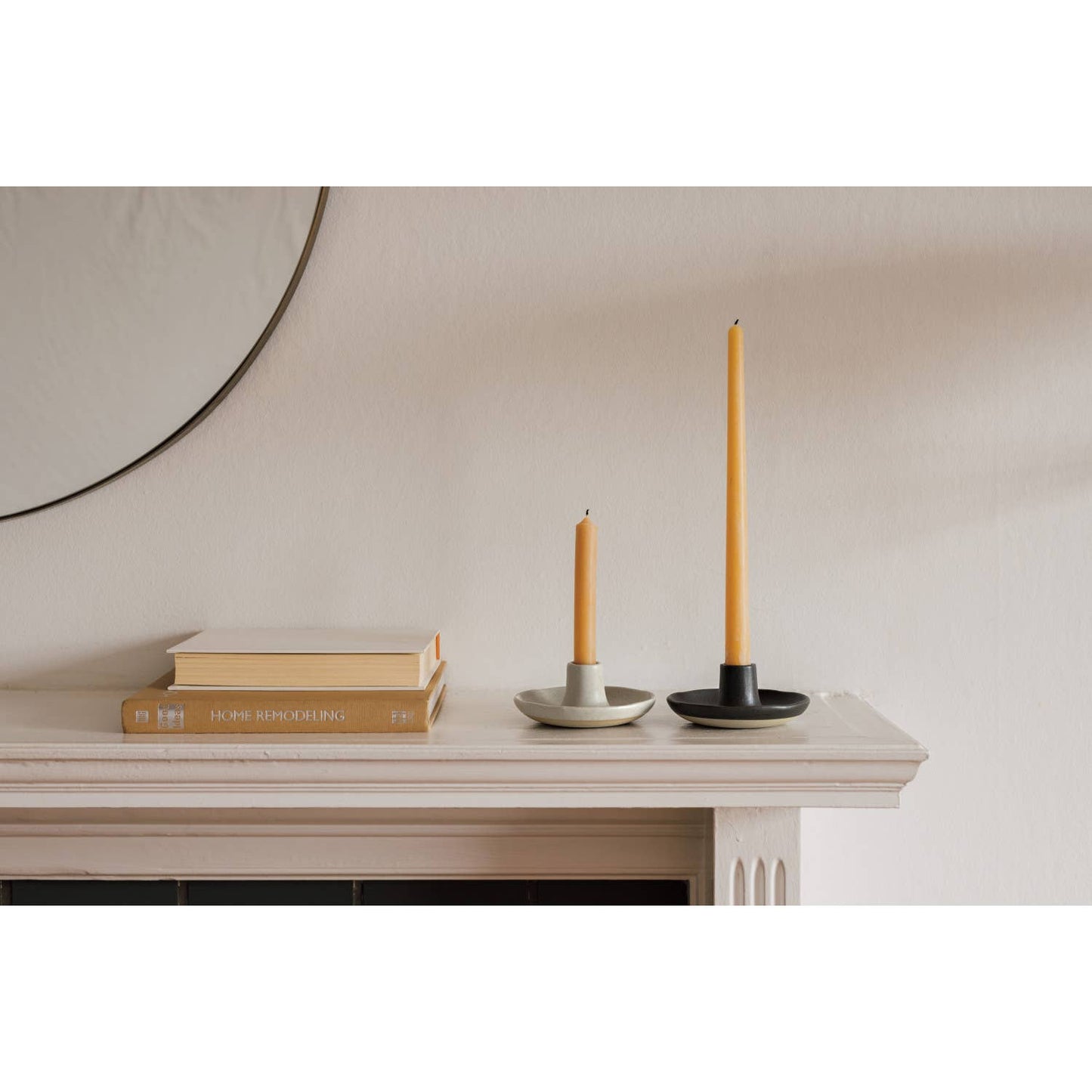Heirloom - Gray Candle Holder