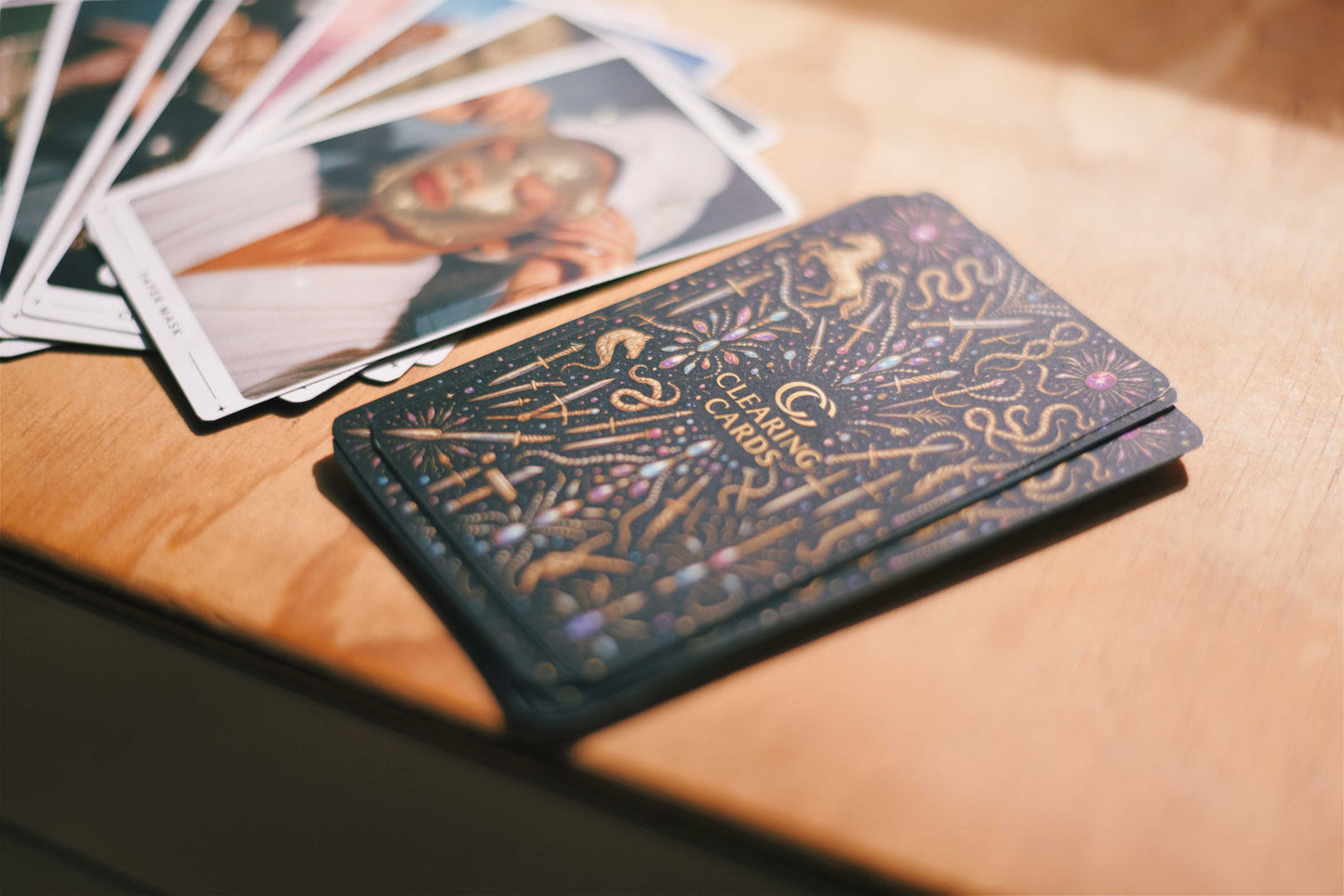 Broad Bent Sisters - CLEARING CARDS Oracle Deck + Guidebook