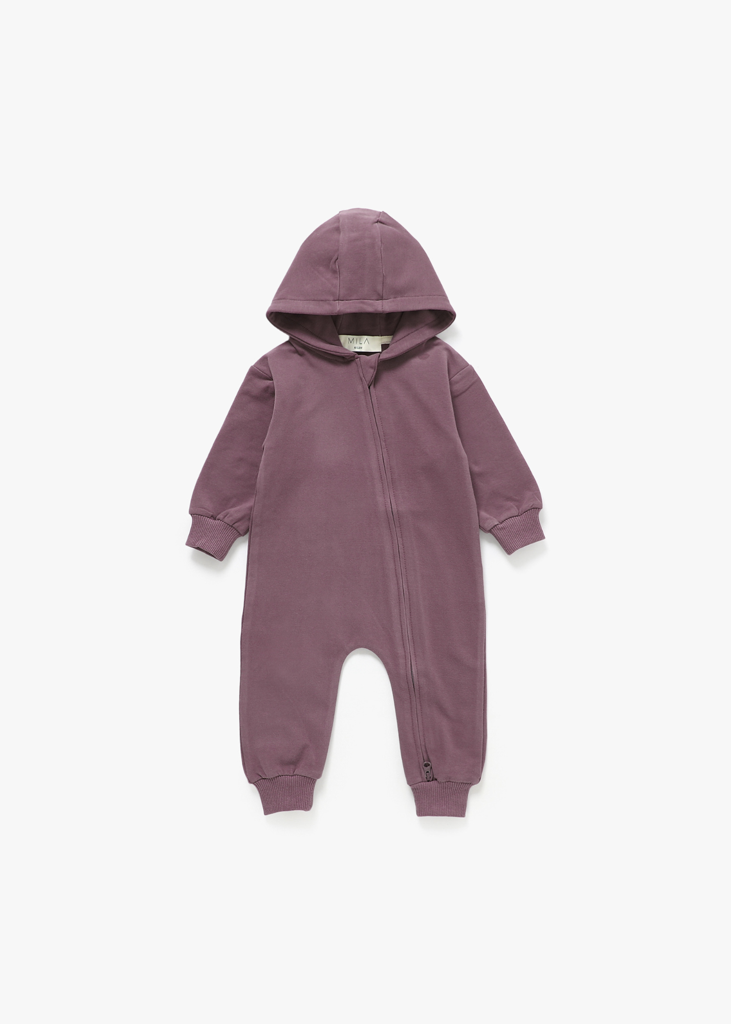 Mila & Co. - Hoodie Romper | Plum