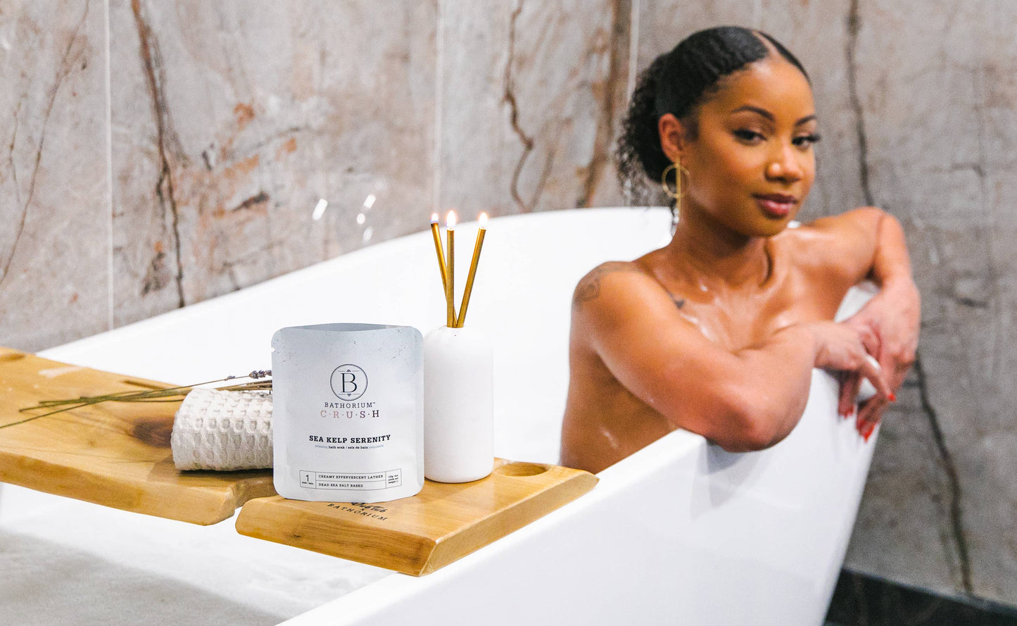 Bathorium - Sea Kelp Serenity Crush Bath Soak (120g)
