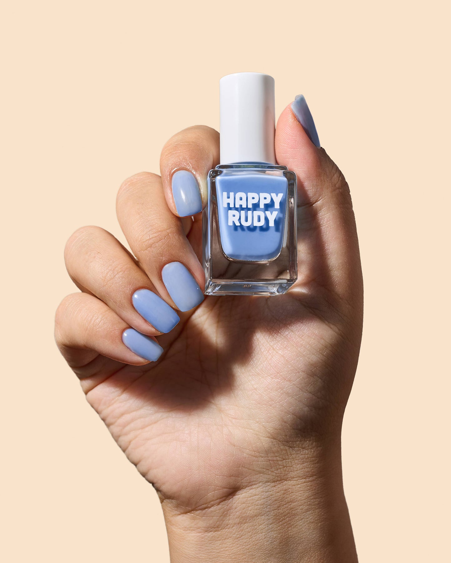 Happy Rudy - Pajama Heiress | Vegan Nail Polish | Cornflower Blue | Jelly