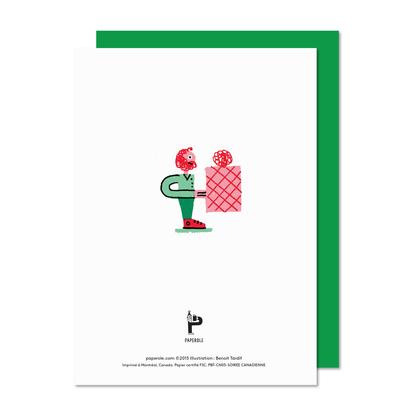 Paperole - SOIRÉE CANADIENNE Greeting Card