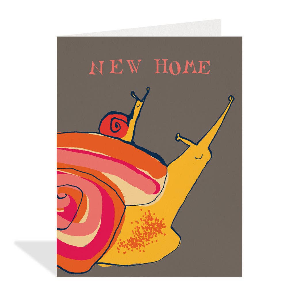 Halfpenny Postage - NEW HOME Card