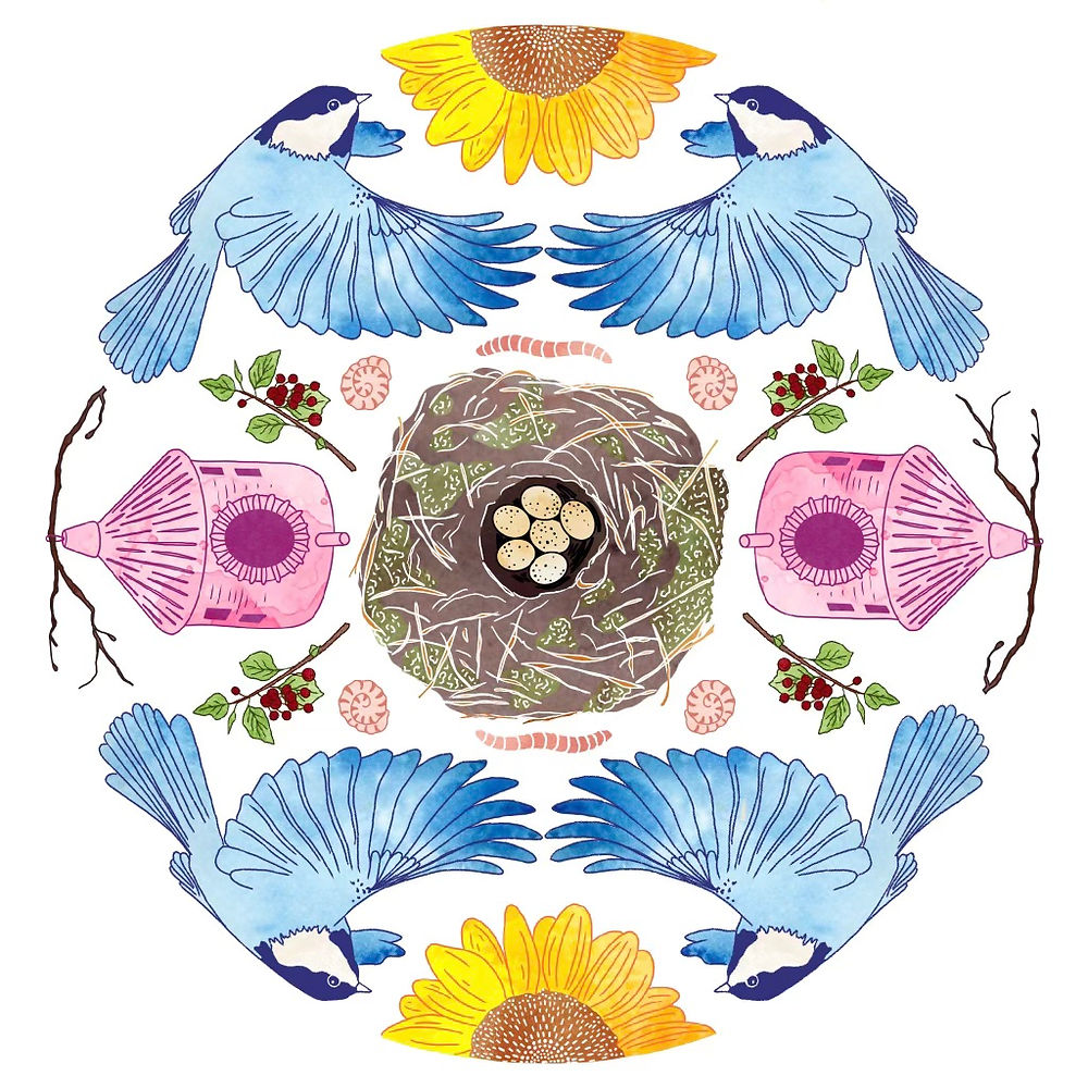 Ella Mollie - SPECTRUM OF FLIGHT Art Print