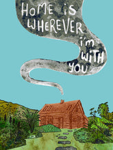 Ella Mollie - HOME Art Print