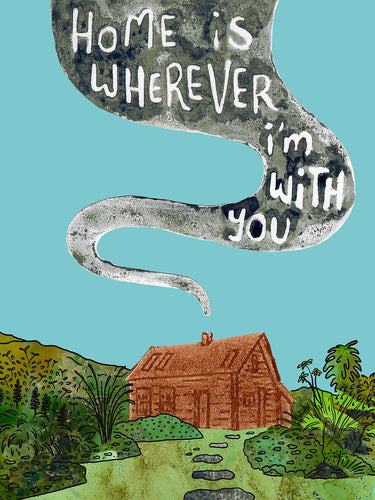 Ella Mollie - HOME Art Print