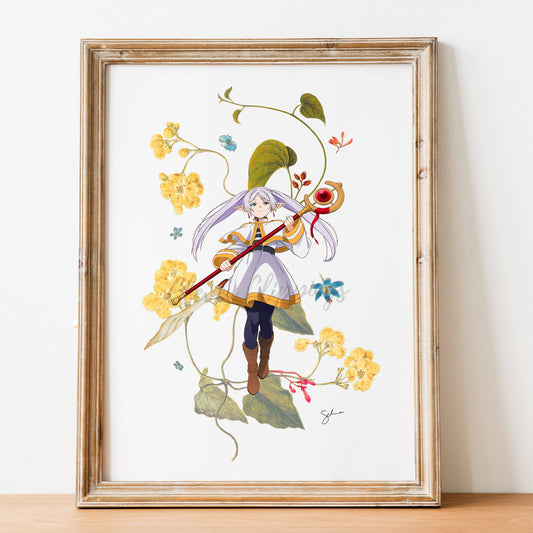 Clever Clippings - Field of Blooming Bonds (11"x14")