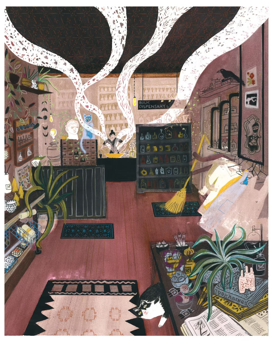 Samantha Chiusolo -  RITUAL APOTHECARY Art Print