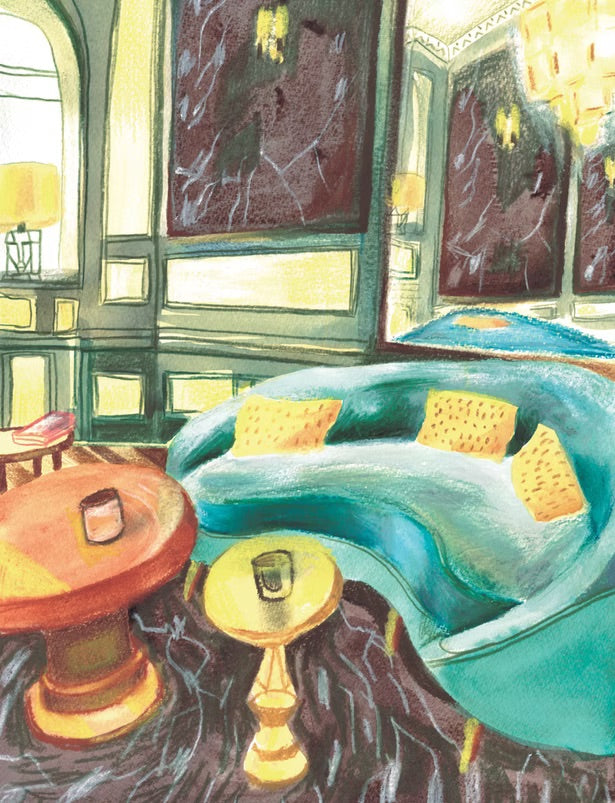 Samantha Chiusolo - HOTEL KONTI Art Print