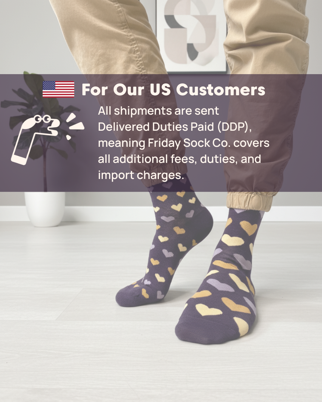 Friday Sock Co. - Men’s Humpback Whale & Orca Mid-Calf Socks