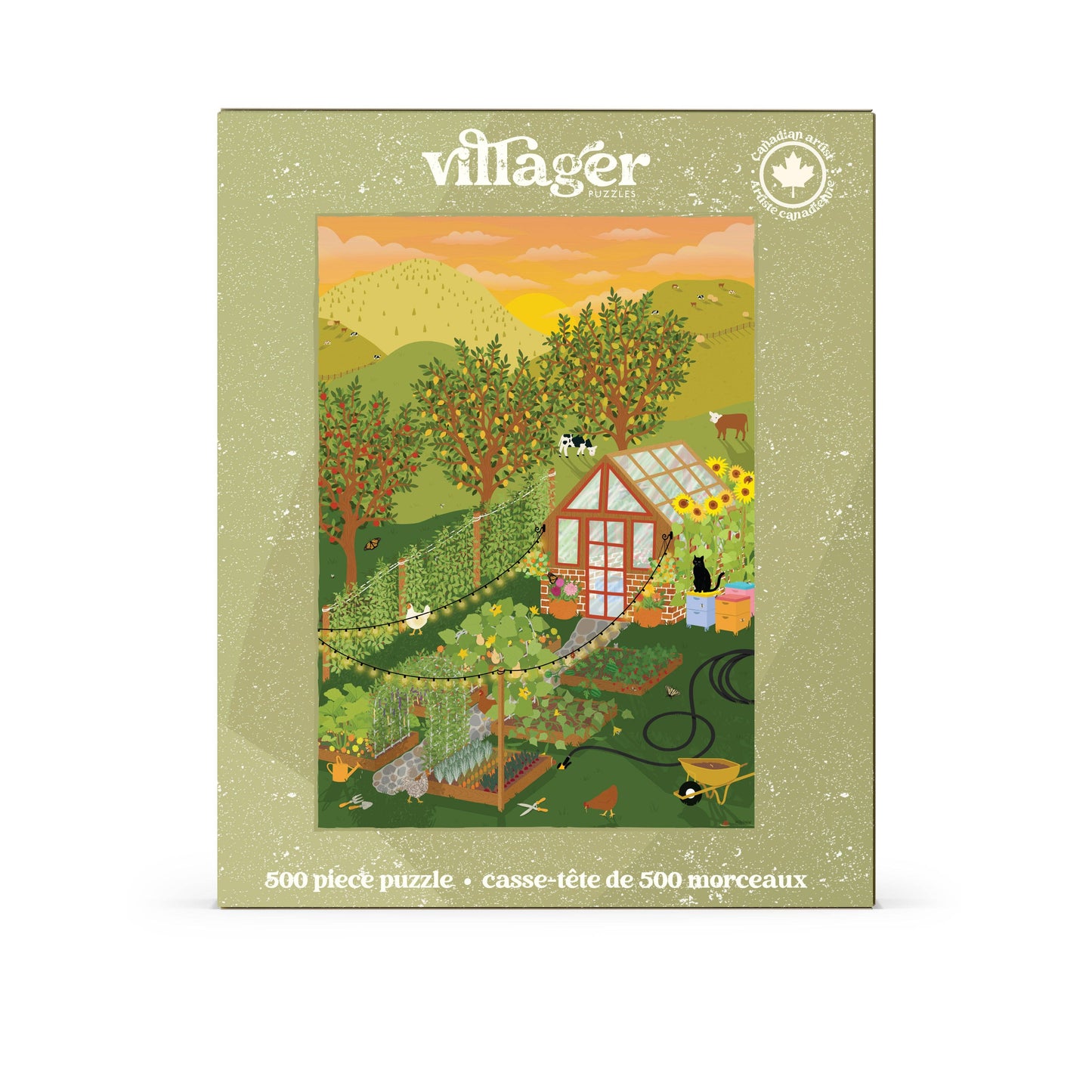 Villager Puzzles - Hobby Farm | 500-Piece Puzzle