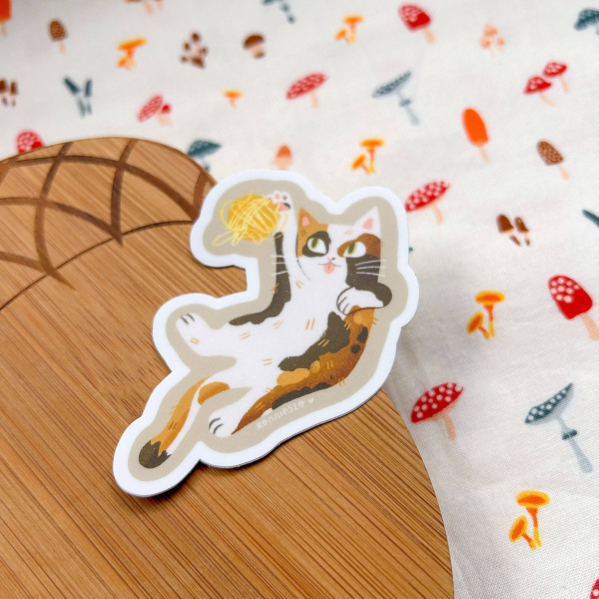 RonnieSzo Art - CALICO CAT Sticker