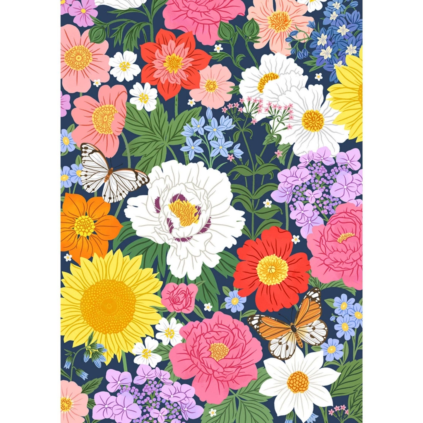 Villager Puzzles - Midnight Blooms | 500-Piece Puzzle