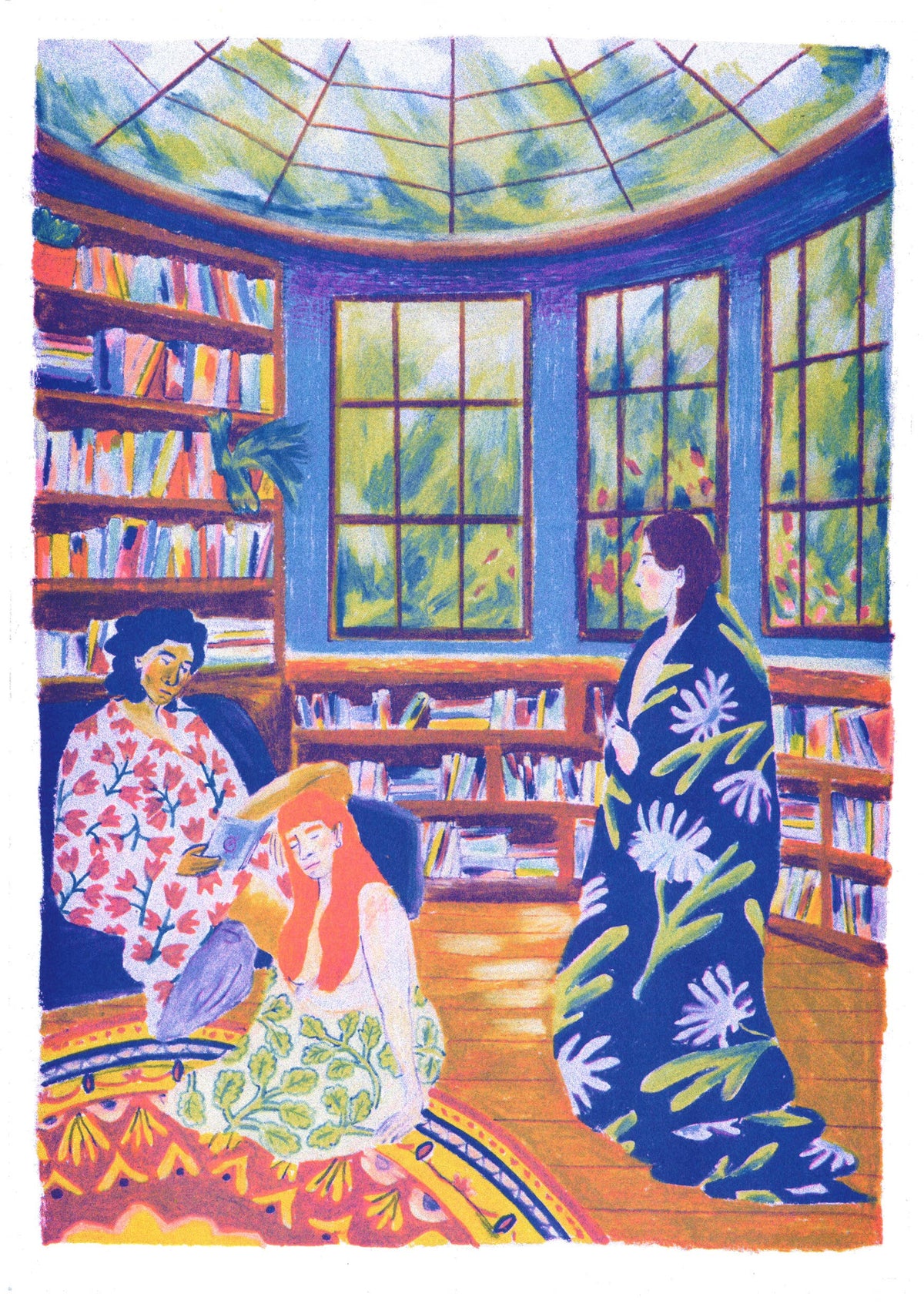 KIBLIND Atelier - ROOMATES Laura Olivieri (A3 Print)