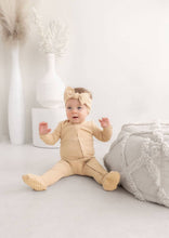 Mila & Co. - Ribbed Footie | Honey