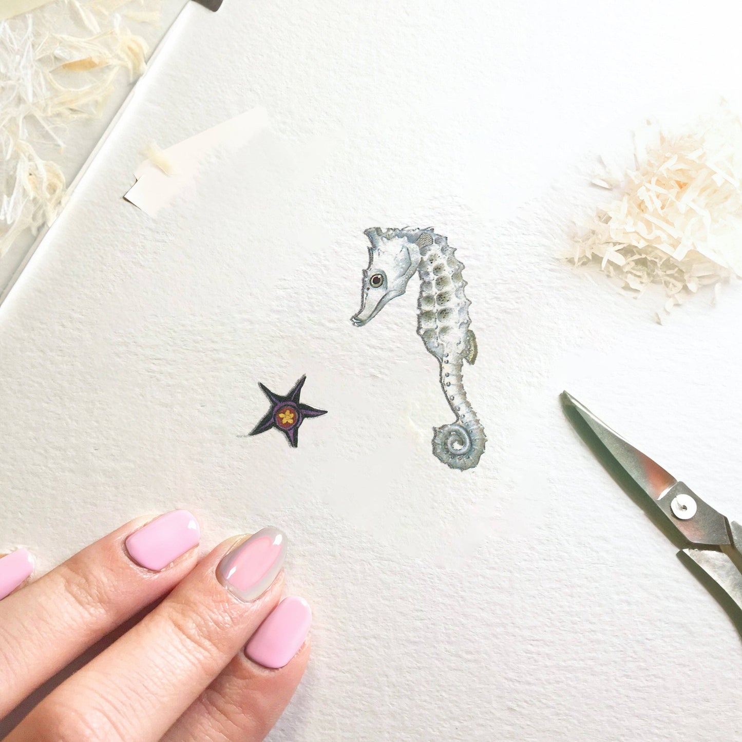 Clever Clippings - Star Wars inspired: BB8 - Underwater Discoveries (8"x10")