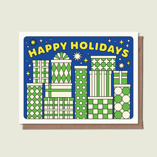 Épée Lapin Studio - Happy Holidays Gift Greeting Card