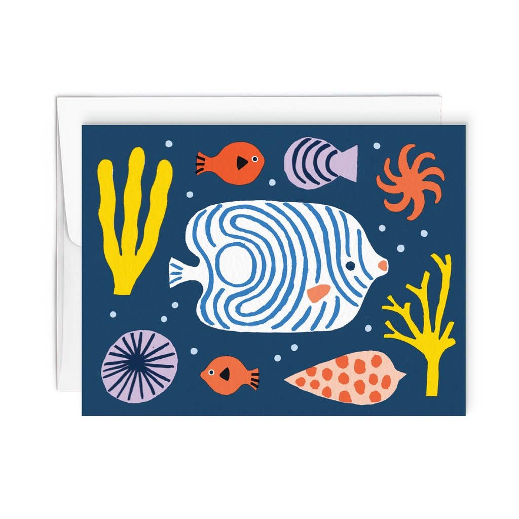 Paperole - SEAFLOOR Greeting card