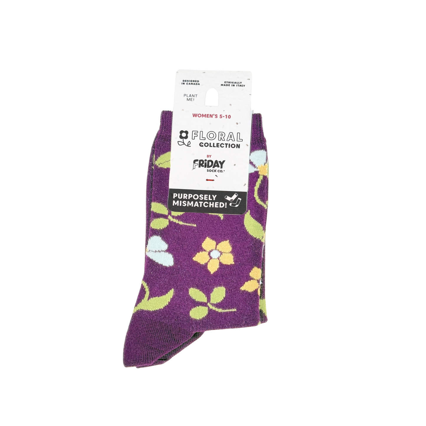 Friday Sock Co. - Women's Modern Garden Crew Socks