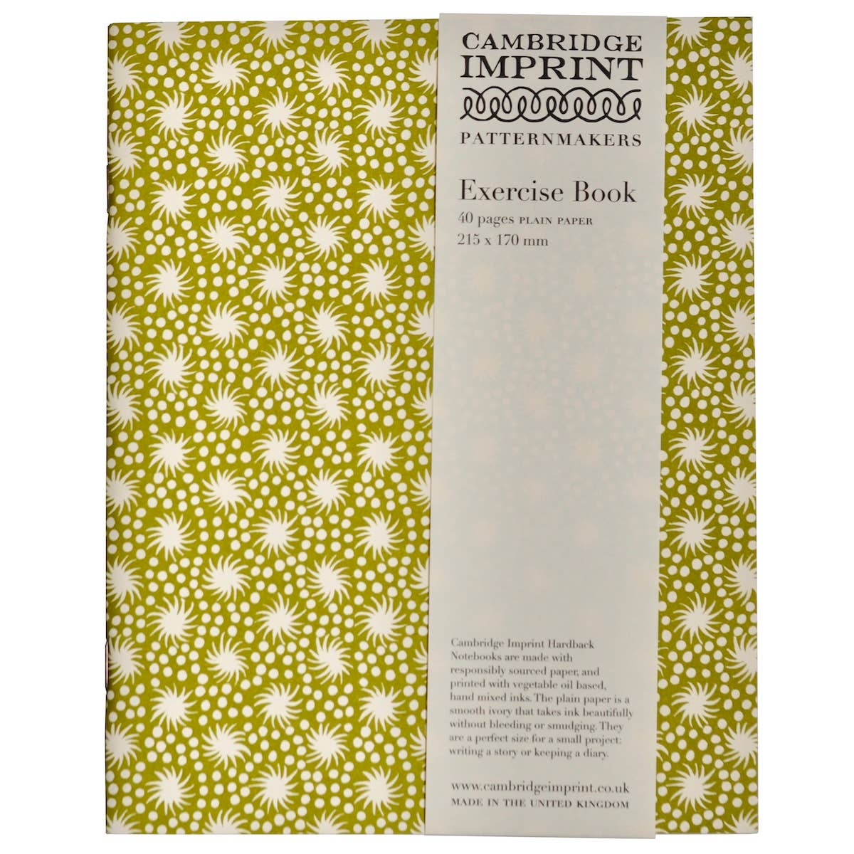 Cambridge Imprint - Exercise Book Animalcules Bawden Green