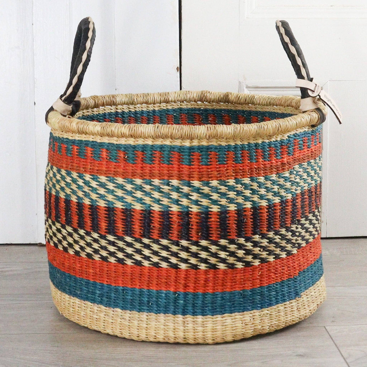 Big Blue Moma - Bolga Basket SHORT LAUNDRY (Medium)
