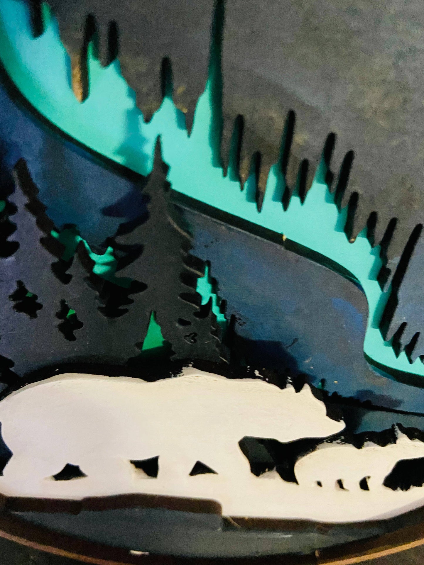 Our Little Makery - Bear Shadow Box Kit