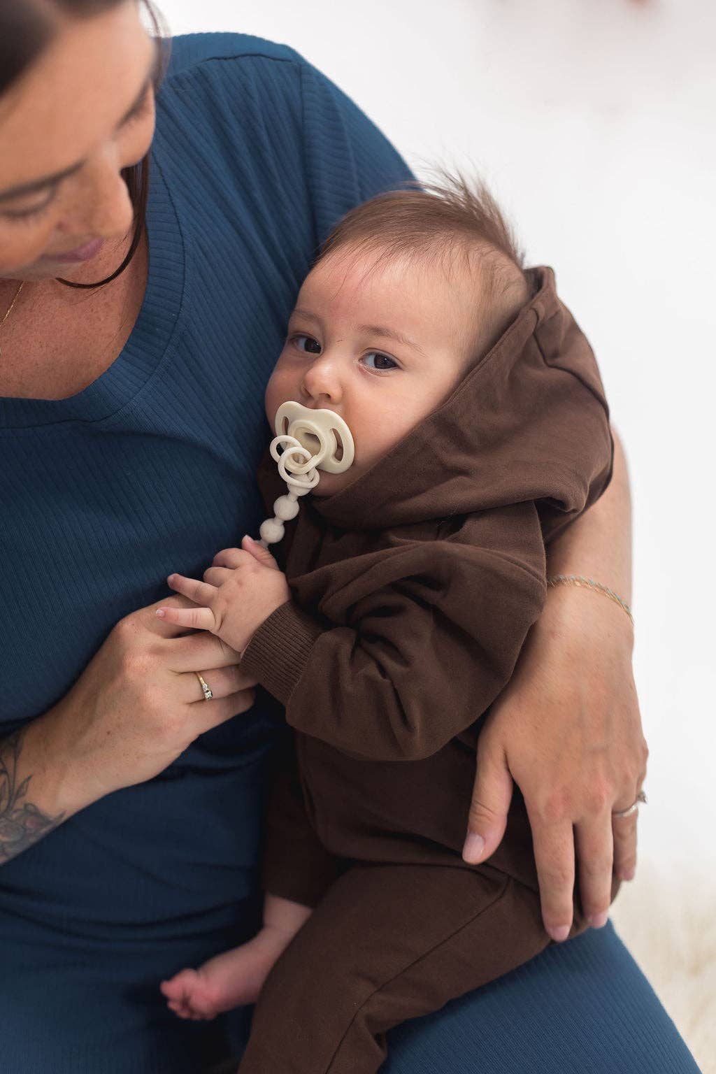 Mila & Co. - Hoodie Romper | Mocha