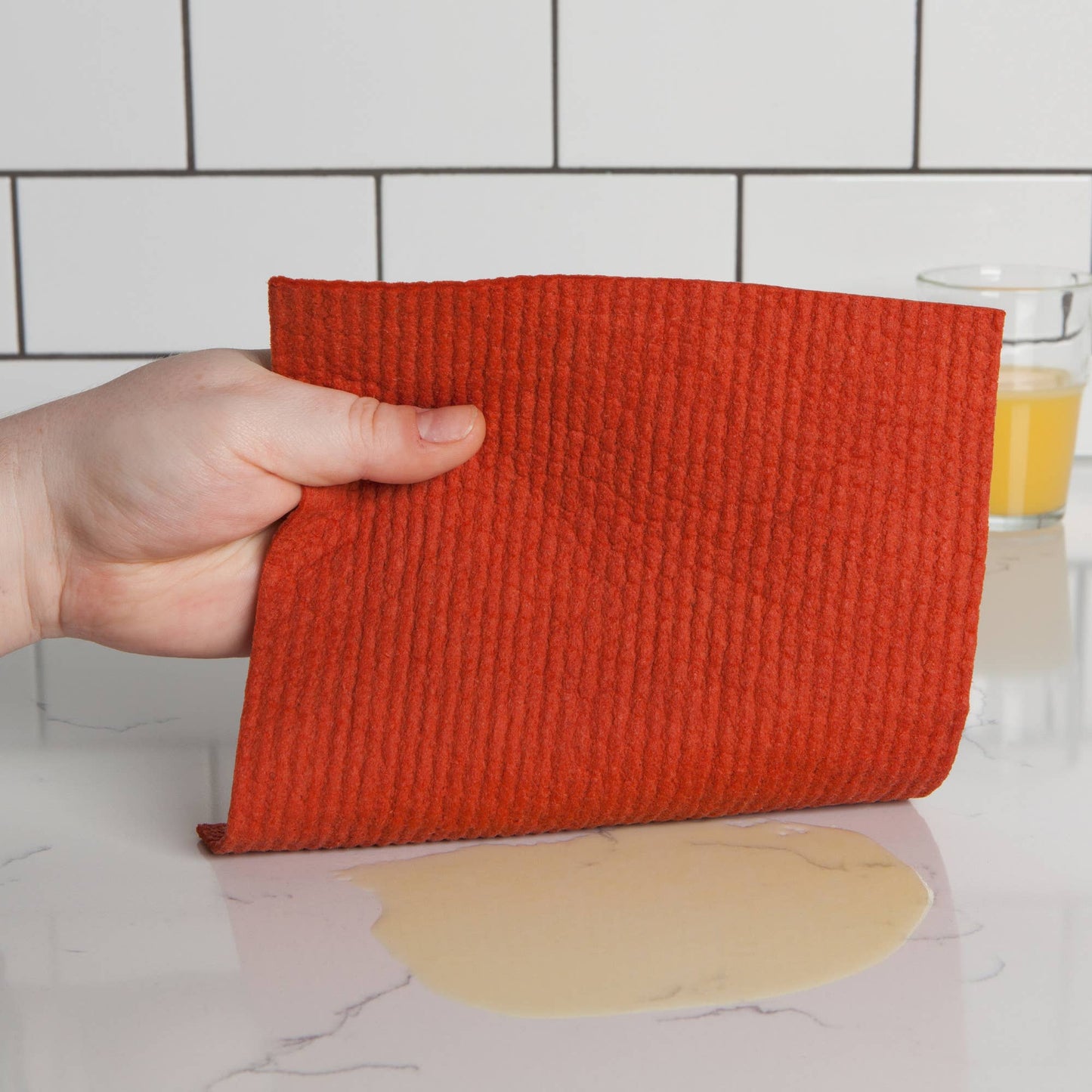 Ecologie - Rust and Sky Blue Dishcloths Set of 2