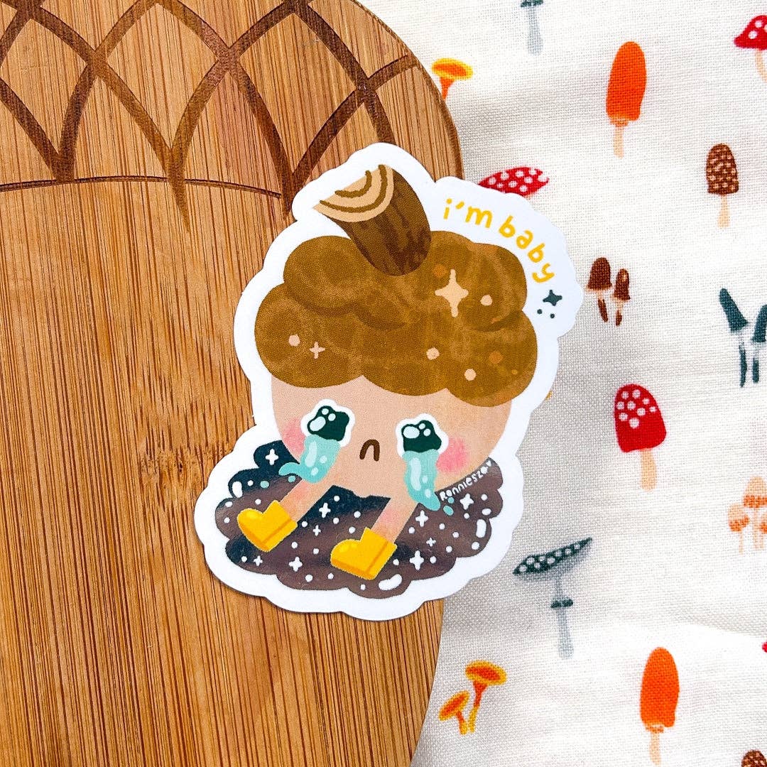 RonnieSzo Art - I'M BABY Sticker