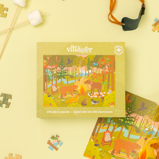 Villager Puzzles - Camp Canadiana | 250 Piece Puzzle
