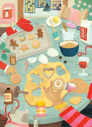 Villager Puzzles - Holiday Baking | 500-Piece Puzzle