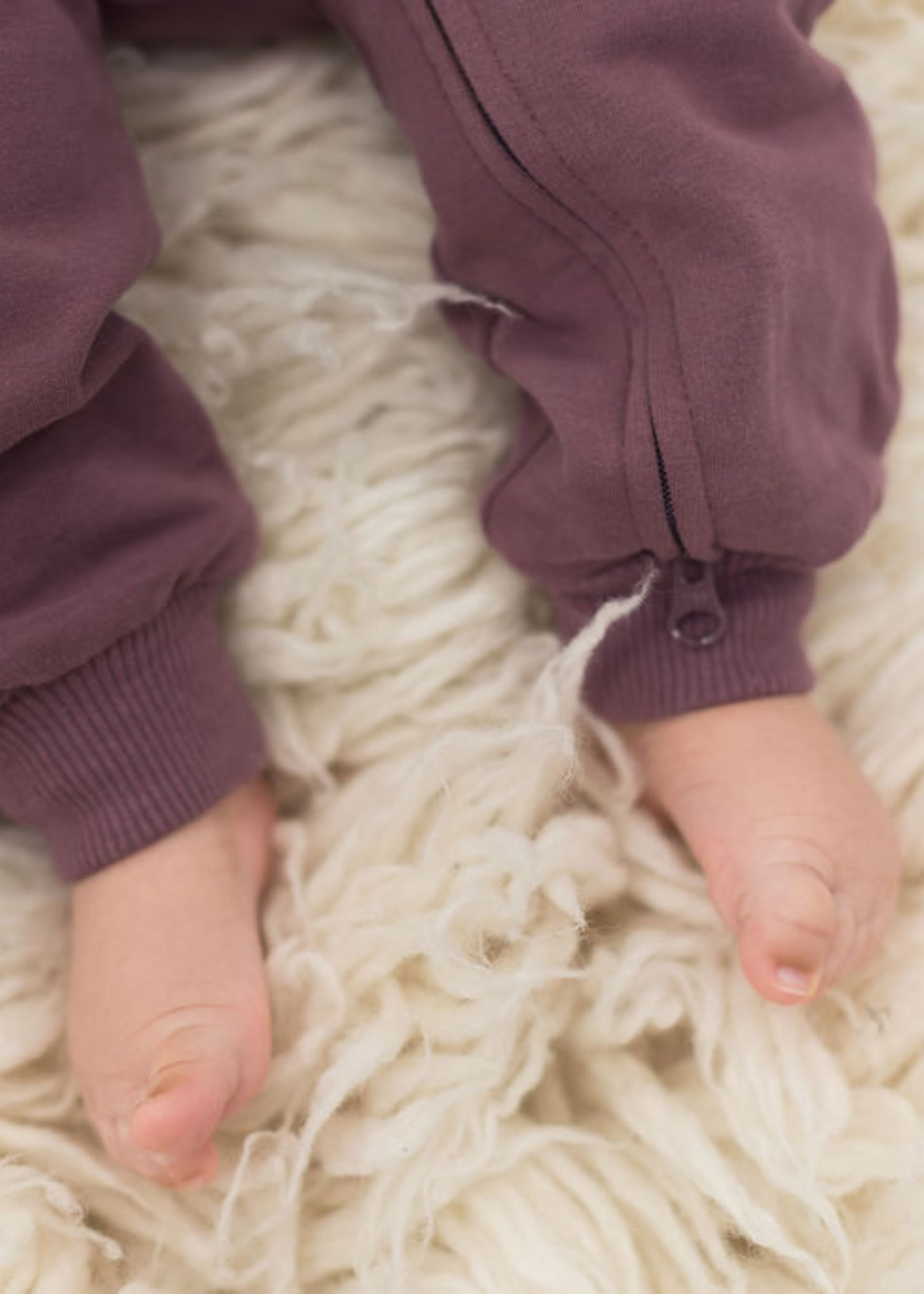 Mila & Co. - Hoodie Romper | Plum