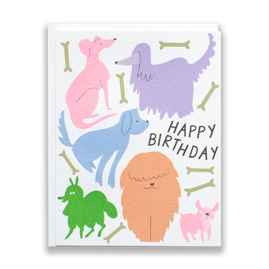 Banquet Workshop - Dog, Dogs and More Dogs Birthday Card