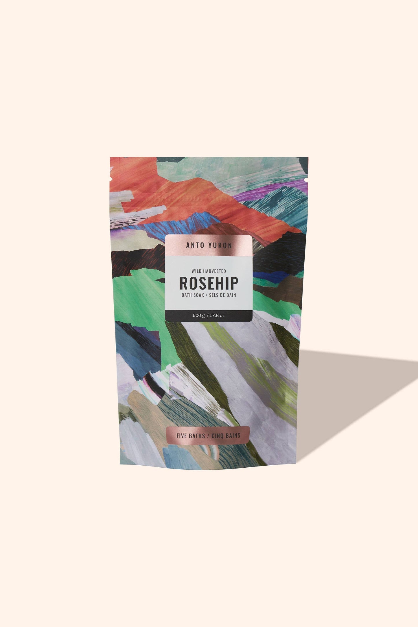 Anto Yukon - Foaming Rosehip Bath Soak: 100 g