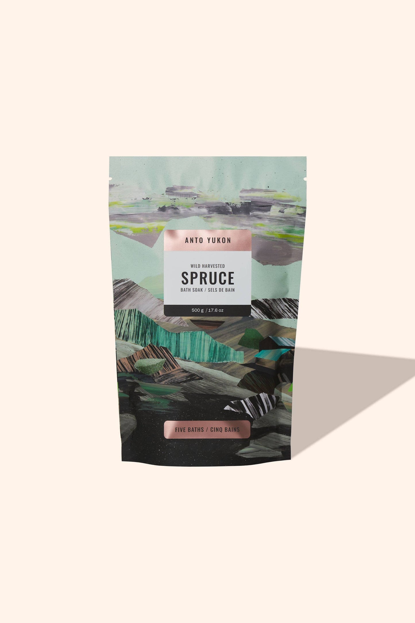 Anto Yukon - Foaming Spruce Bath Soak: 100 g